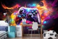 FOTOTAPETA młodzieżowa GAMING PAD KONTROLER GRA 