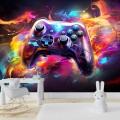 FOTOTAPETA młodzieżowa GAMING PAD KONTROLER GRA 