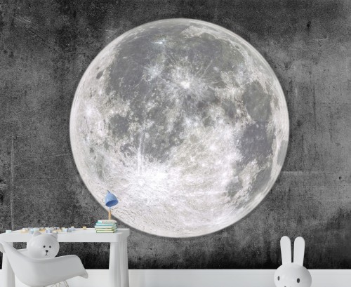FOTOTAPETA księżyc moon ścienna  pełnia  do pokoju