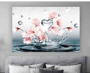 Obraz MAGNOLIA KWIATY canvas na ścianę do salonu sypialni 