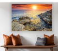 Obraz na płótnie do salonu Morze Słońce Krajobraz 