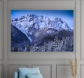 Obraz na płótnie Giewont Tatry zimą góry 