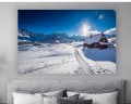 Obraz Zimowa Hala Gąsienicowa Tatry na płótnie do salonu 