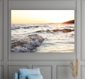 Obraz na płótnie do sypialni morskie fale fala morze 