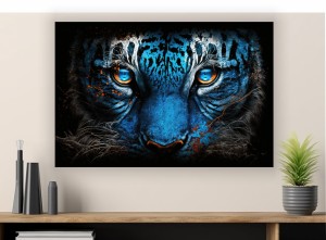 NOWOCZESNY Obraz 3D TYGRYS na płótnie canvas do salonu sypialni 