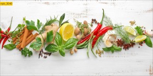 NAKLEJKI DO KUCHNI NA ŚCIANĘ LAMINAT Kuchnia Przyprawy