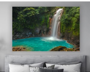 obraz na płótnie canvas WODOSPAD NATURA WODA