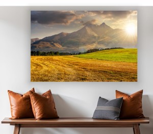 obraz na płótnie canvas WIDOK GÓRY TATRY