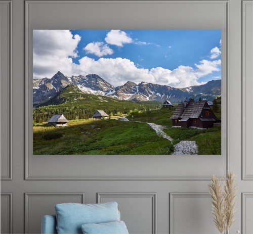 obraz na płótnie canvas Tatry Hala Gąsienicowa