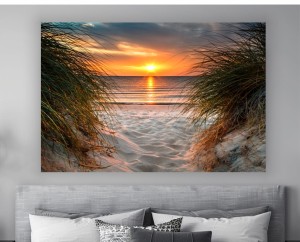 obraz na płótnie canvas PLAŻA zachód