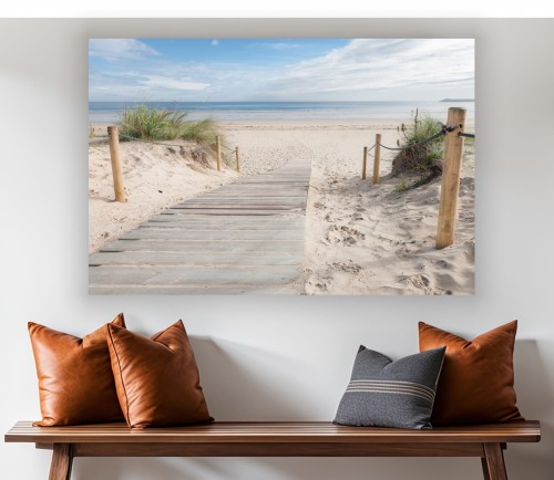 obraz na płótnie canvas Plaża Morze