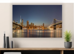 obraz na płótnie canvas PANORAMA NOCĄ