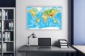 obraz na płótnie canvas MAPA ŚWIATA