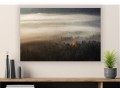 obraz na płótnie canvas MGLISTY LAS 
