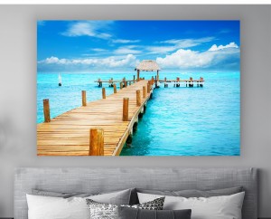 obraz na płótnie canvas Malediwy Plaż