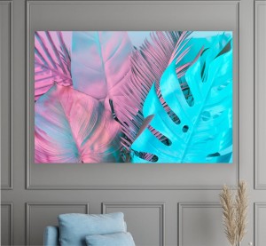 obraz na płótnie canvas LIŚCIE PALMY MONSTERA