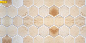 NAKLEJKI DO KUCHNI NA ŚCIANĘ LAMINAT Heksy Kremowy Marmur