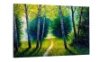 obraz na płótnie canvas las brzozy jak malowany