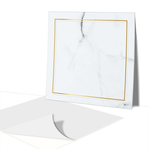 Płytki Winylowe Samoprzylepne  gold frame 