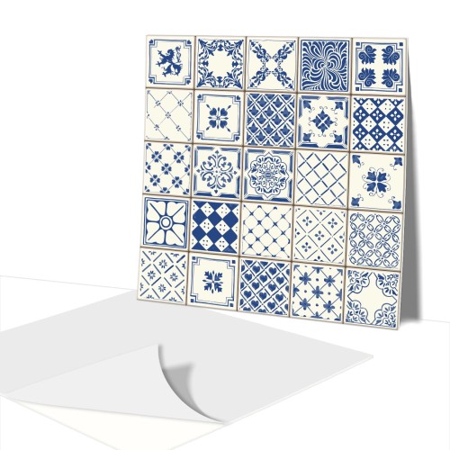 Płytki Samoprzylepne pcv Azulejos portugalski