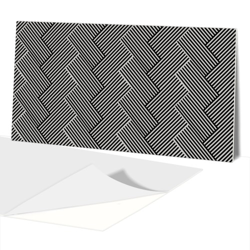 samoprzylepne panele na ścianę  Linie Geometryczne