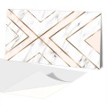 panele samoprzylepne na ścianę do kuchni  Marmur Róż Geometria