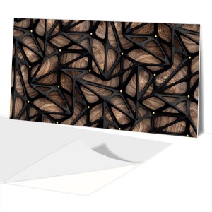 samoprzylepny Panel winylowy  Geometria Drewno
