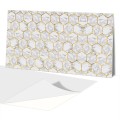 samoprzylepny Panel winylowy 100x50 PCV Złote Heksy Marmur