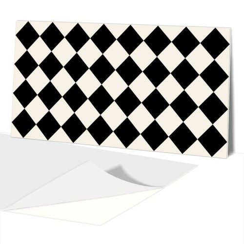 samoprzylepny Panel winylowy 100x50 PCV  Szachownica