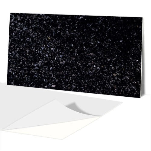 samoprzylepny Panel winylowy 100x50 PCV  Czarne Kamyki