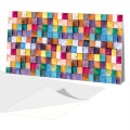 panel winylowy samoprzylepny 100x50 PCV   Drewno Bloki Kolor