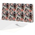 panel winylowy samoprzylepny 100x50 PCV  Kwiaty Geometria
