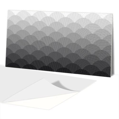 Panel Dekoracyjny 100x50 PCV  Łuski Abstrakcja Lini