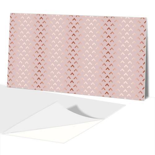 Panel Dekoracyjny 100x50 PCV   Róż Złoto