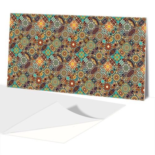 Panel ścienny samoprzylepny winylowy   Palermo Patchwork
