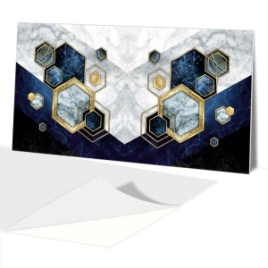 Panel samoprzylepne PCV  Heksagony Abstrakcja