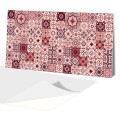 Panel Dekoracyjny 100x50 PCV  Płytki Czerwień