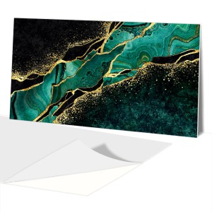 Panel PCV samoprzylepny Zielony Marmur