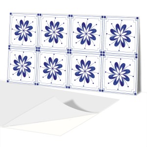 Panel Dekoracyjny 100x50 PCV  Kwiatowe Płytki