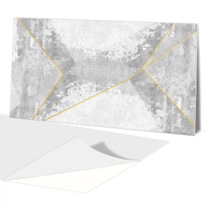 NOWOCZESNY PANEL PCV 100x50cm geometryczny beton