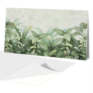 NOWOCZESNY PANEL 100x50 KUCHENNY tropikalne liście