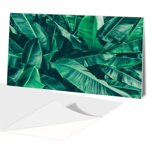 Panel dekoracyjny PCV łazienkowy 100x50cm liście
