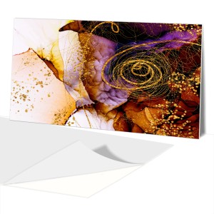 PANEL ŁAZIENKOWY PCV MARMUR ZŁOTY WIR 100x50cm