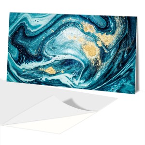 DEKORACYJNY PANEL PCV ścienny Blue Gold Marble