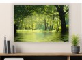 obraz na płótnie canvas LAS ZIELEŃ NATURA 