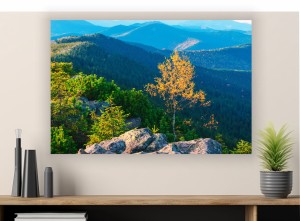 Obraz GÓRY na płótnie canvas KARPATY GÓRY SZCZYT