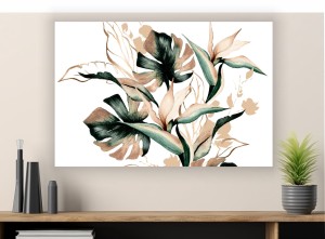 Obraz do salonu na ścianę ELEGANCKA MONSTERA