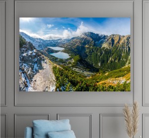 Obraz GÓRY TATRY DOLINA PIĘCIU STAWÓW POLSKICH 