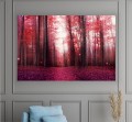 Obraz na płótnie canvas DO SYPIALNI RÓŻOWY LAS