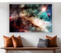Obraz KOSMOS na płótnie canvas DO SYPIALNI KOLORY